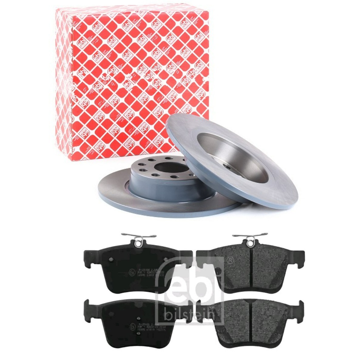Bremžu komplekts, Disku bremzes FEBI BILSTEIN FBL3405N0010 FEBI BILSTEIN FBL3405N0010: Bremžu komplekts Volkswagen TOURAN 2020