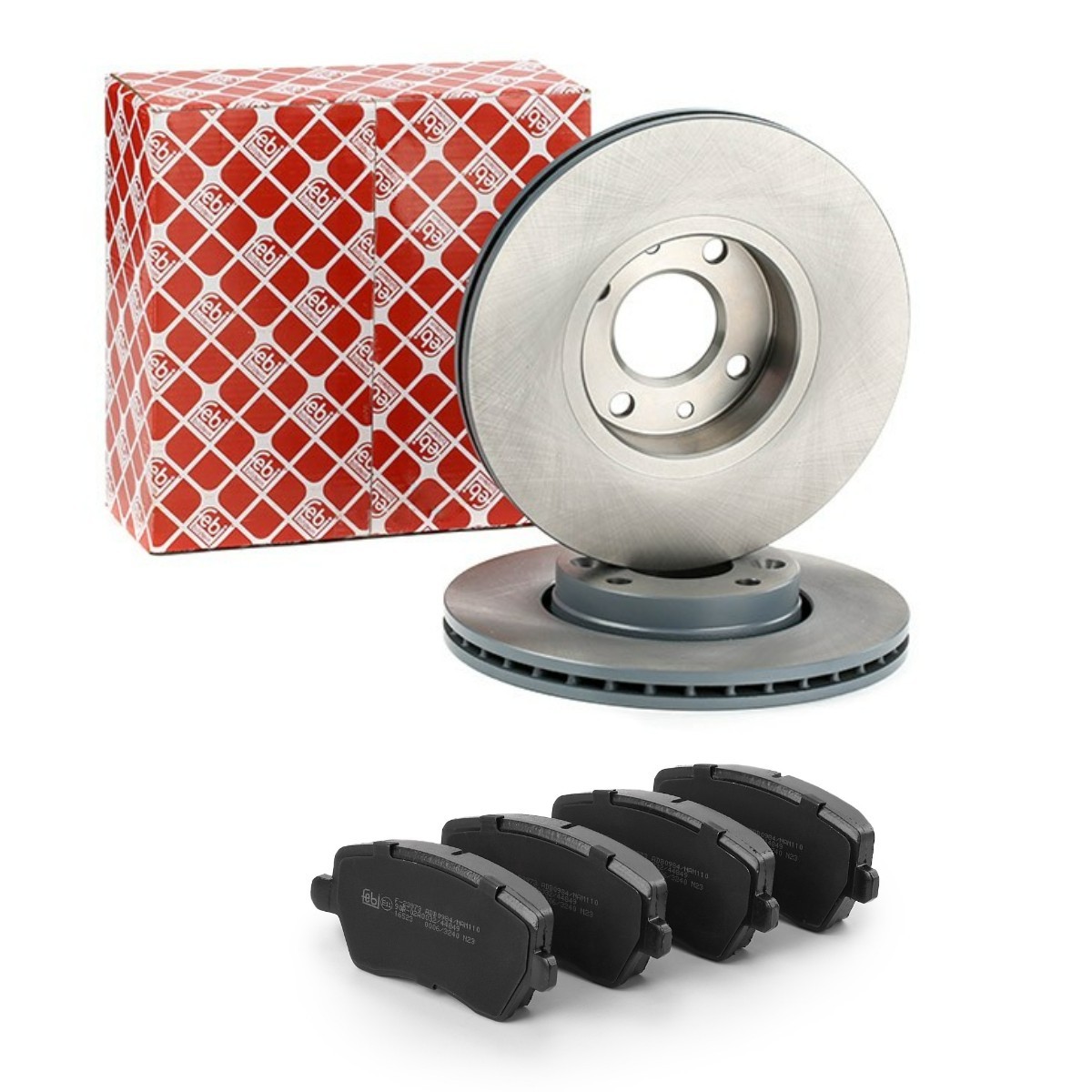 FEBI BILSTEIN Bremseskiver og klodser FBL3405N0020 Bremseskiver og klodser Renault KR0/1_ FBL3405N0020 FEBI BILSTEIN