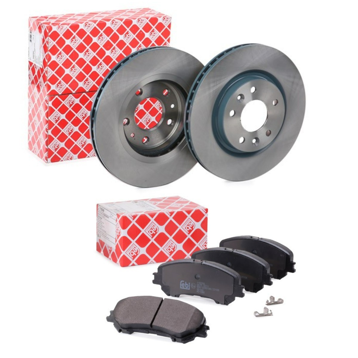 FEBI BILSTEIN Bremžu komplekts, Disku bremzes FBL3405N0024 FEBI BILSTEIN FBL3405N0024 Bremžu komplekts Renault Koleos 2 par izdevīgu cenu