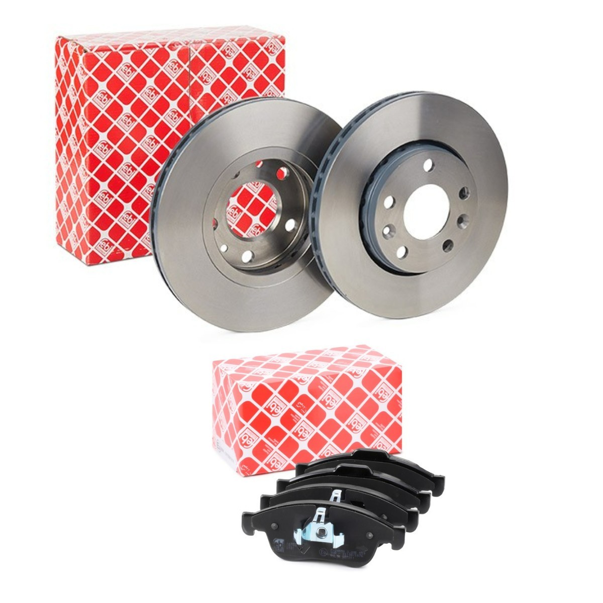 FEBI BILSTEIN Kit de travões FBL3405N0030 preço Kit de pastilhas de travão e disco DACIA FBL3405N0030 FEBI BILSTEIN