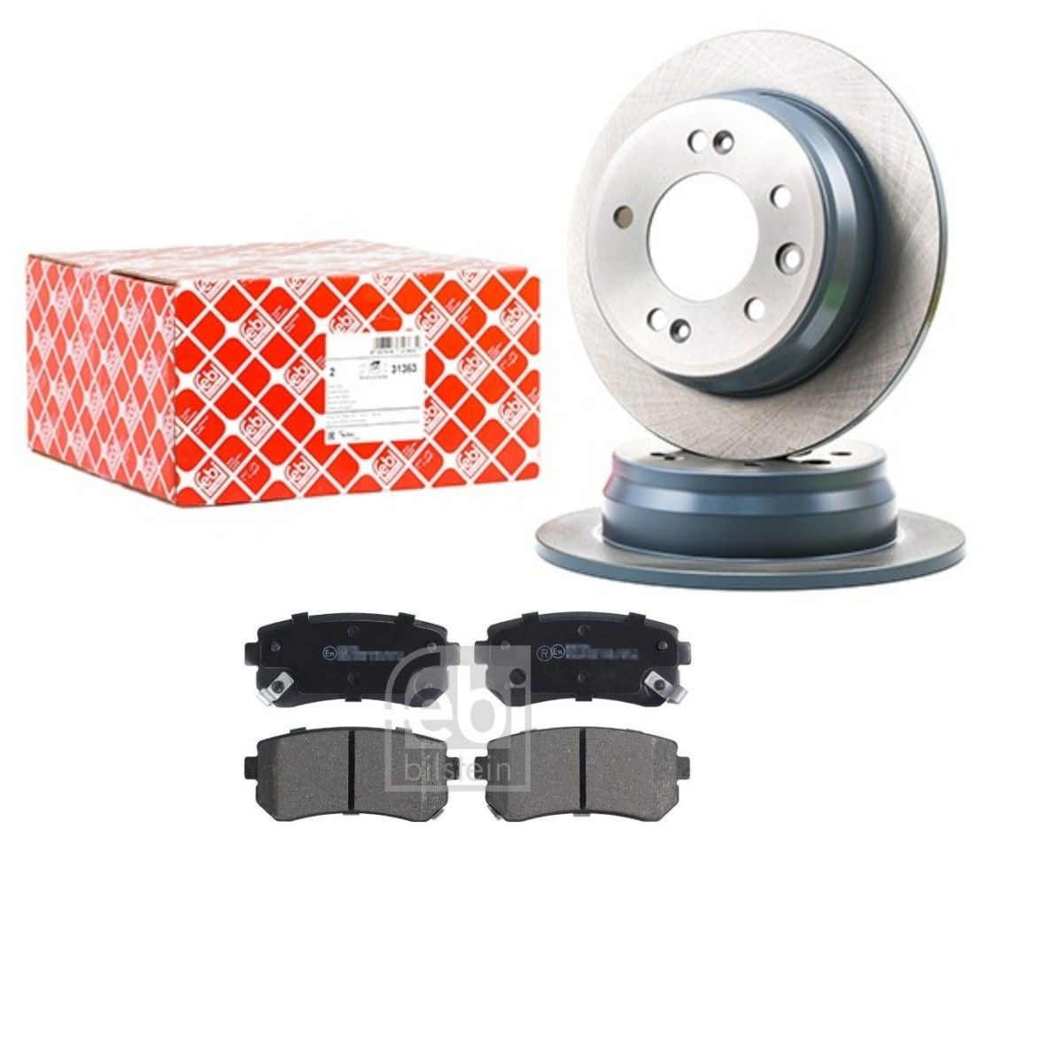 FEBI BILSTEIN Remschijven en blokken FBL3405N0038 Kia SORENTO Blokken en schijven FEBI BILSTEIN FBL3405N0038