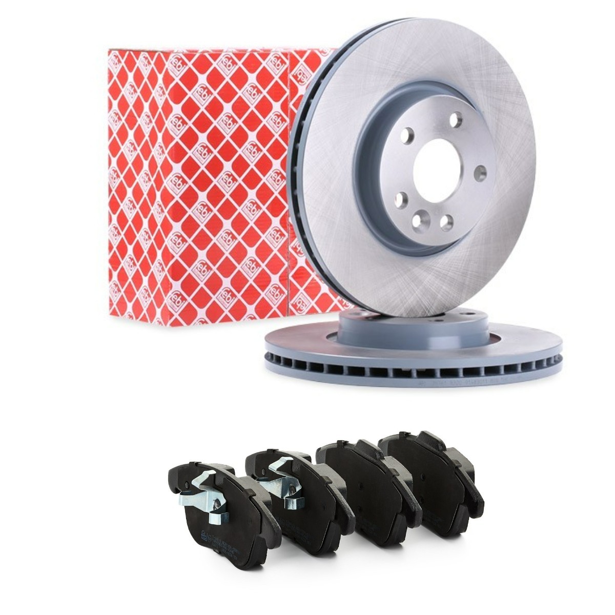FEBI BILSTEIN Bremžu komplekts, Disku bremzes FBL3405N0052 FEBI BILSTEIN FBL3405N0052 Bremžu komplekts Land Rover Discovery 3 cena