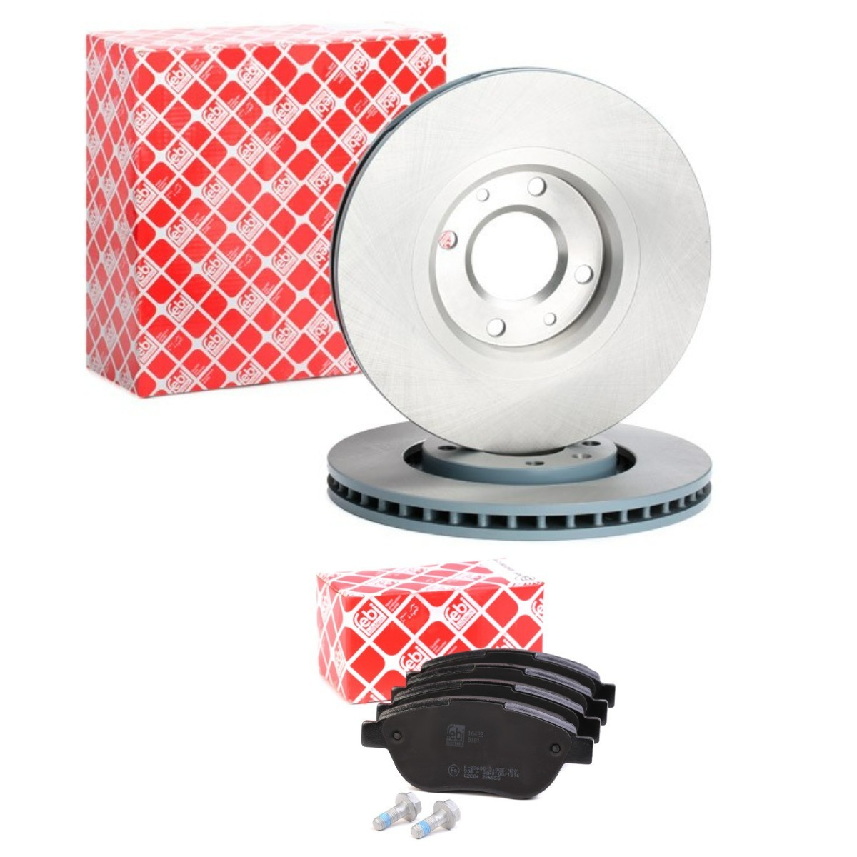 FEBI BILSTEIN Brake discs and pads set FBL3405N0065 FEBI BILSTEIN FBL3405N0065 Citroen Berlingo MF brake discs and pads rear and front price