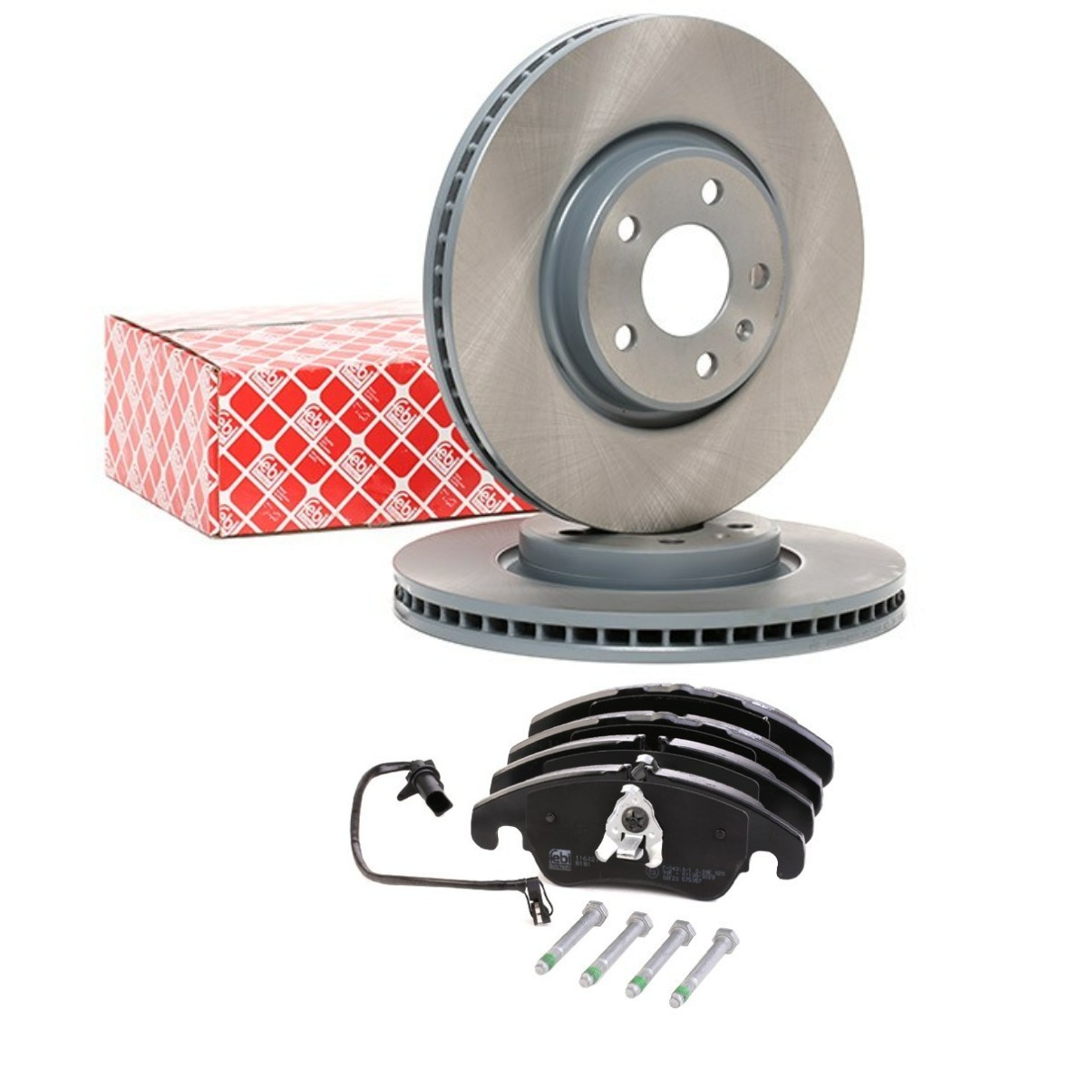 Disques et plaquettes de freins FEBI BILSTEIN FBL3405N0068 FEBI BILSTEIN FBL3405N0068: Kit de freins Audi A5 2010