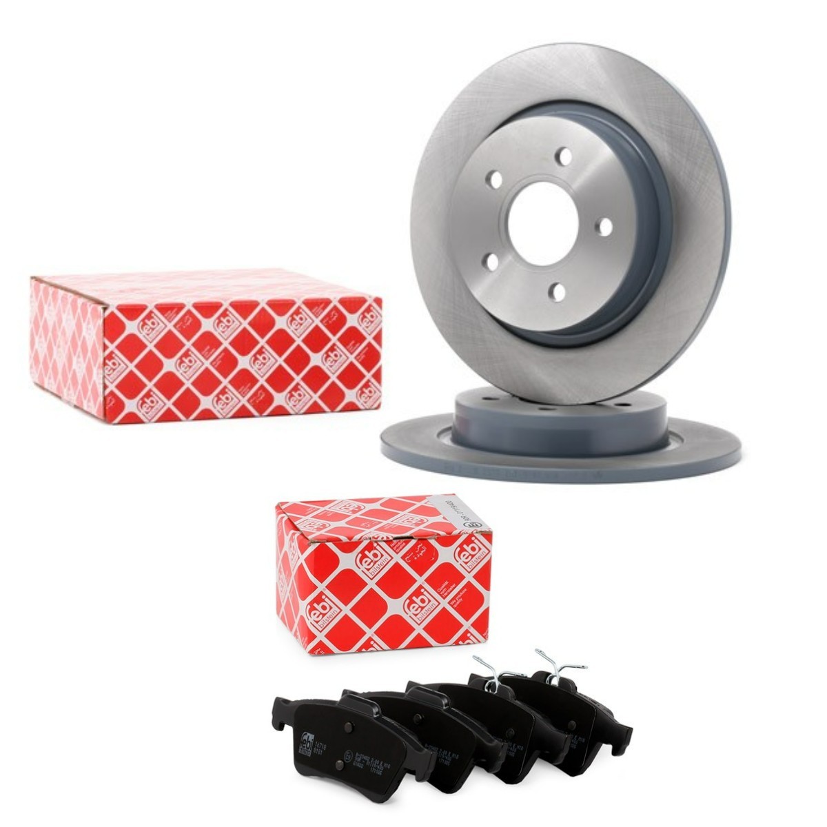FEBI BILSTEIN Disques et plaquettes de freins FBL3405N0081 FEBI BILSTEIN FBL3405N0081 Kit de freins Ford C-Max DM2 prix