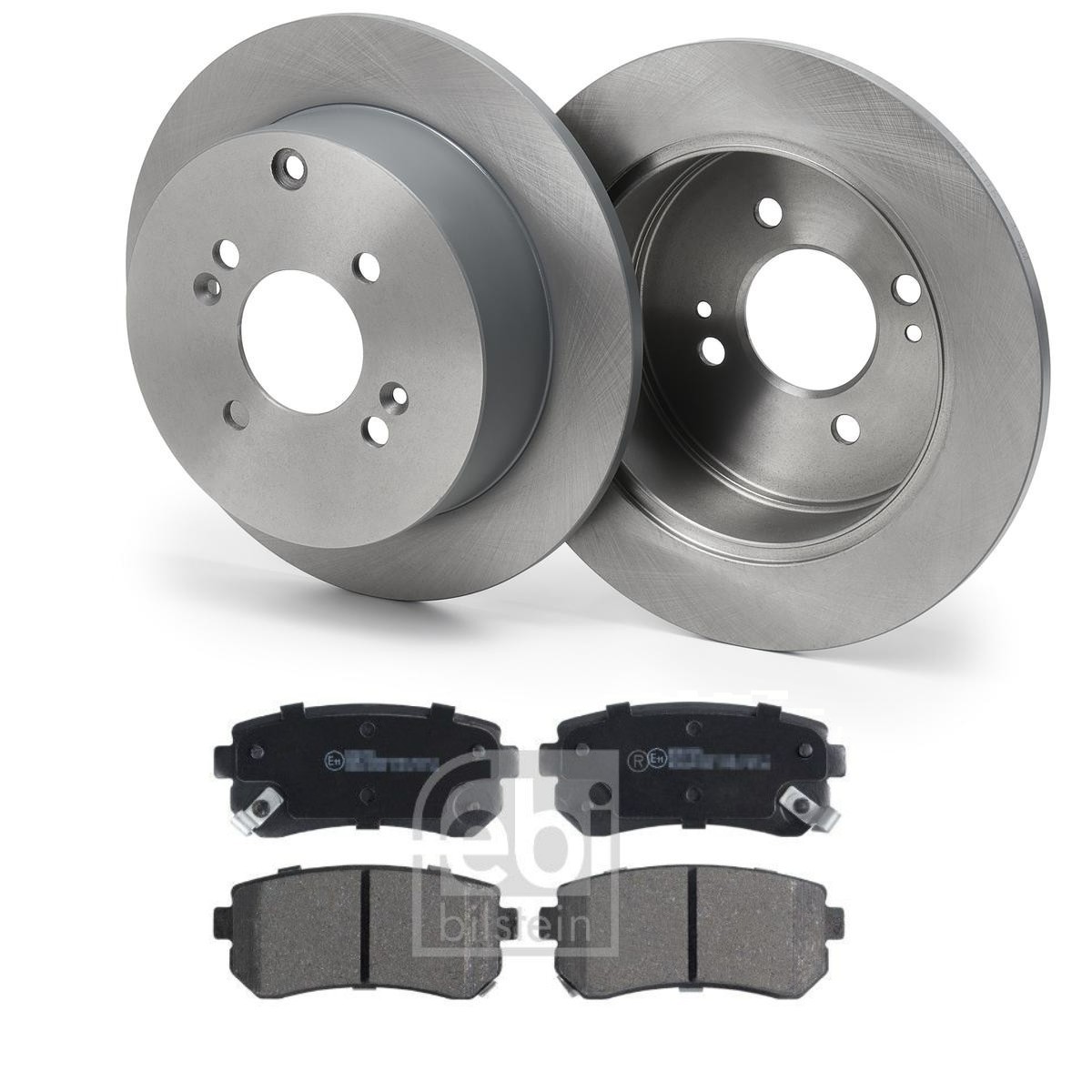 Bremseskiver og -klosser FEBI BILSTEIN FBL3405N0100 FEBI BILSTEIN FBL3405N0100 Bremseskiver og klosser HYUNDAI i20 2008