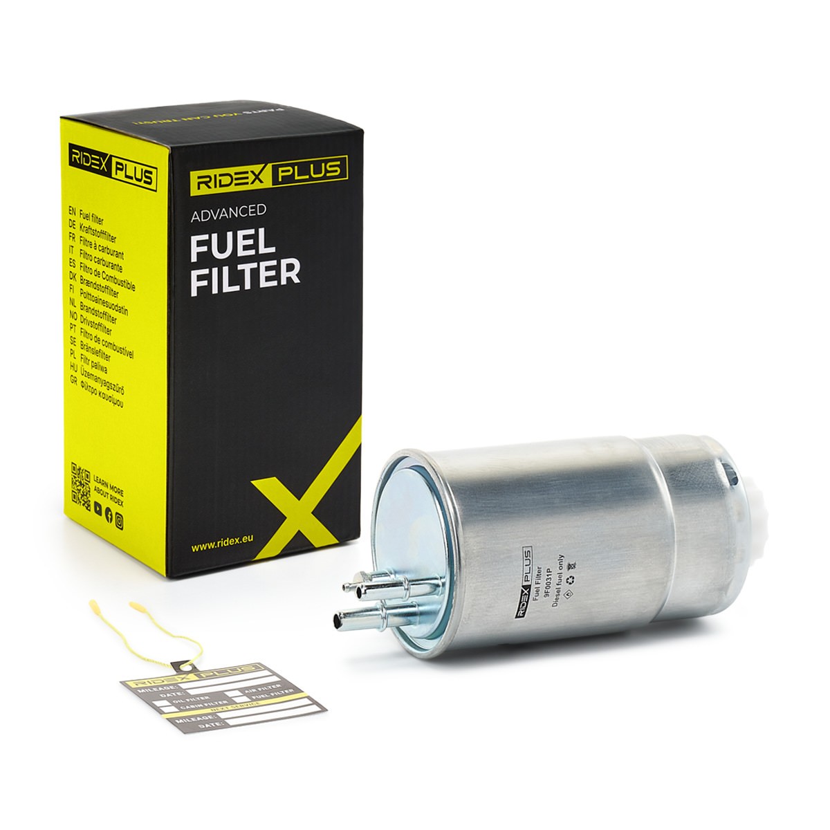 RIDEX PLUS Filtro carburante 9F0031P 9F0031P costo Filtro carburante RIDEX PLUS FORD TRANSIT