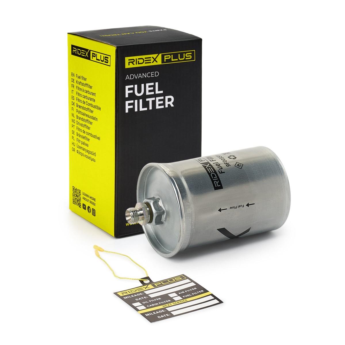 RIDEX PLUS Brandstoffilter 9F0055P 9F0055P RIDEX PLUS Brandstof-filter Chevrolet goedkoop