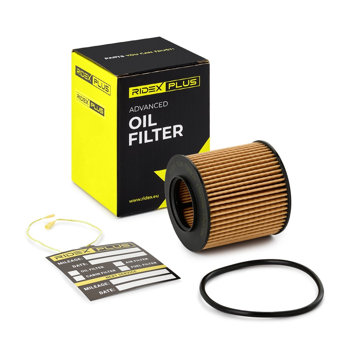 RIDEX PLUS Filtro olio 7O0082P 7O0082P costo Filtro olio AUDI A3 RIDEX PLUS