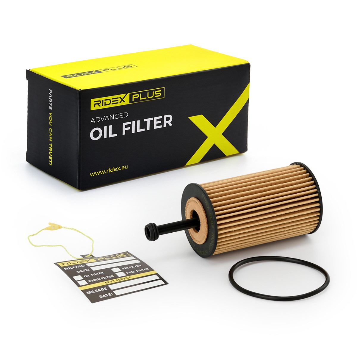 RIDEX PLUS Filtro de óleo 7O0055P Filtro de óleo RIDEX PLUS Peugeot 207 7O0055P