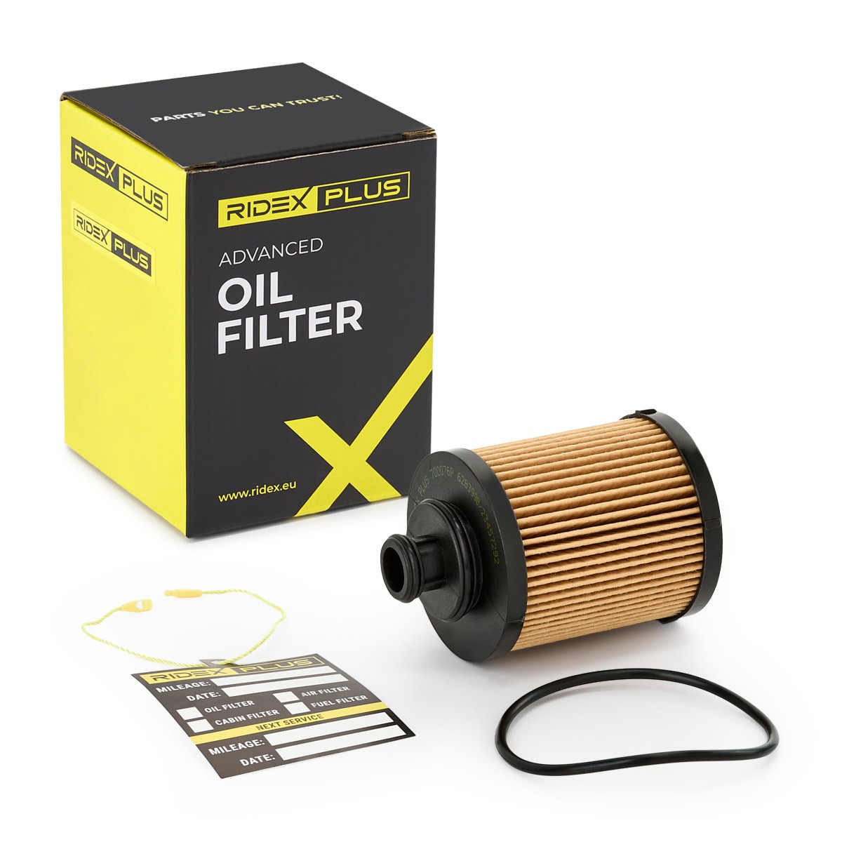 RIDEX PLUS Olejový filter 7O0076P 7O0076P Olejový filter RIDEX PLUS FORD FUSION