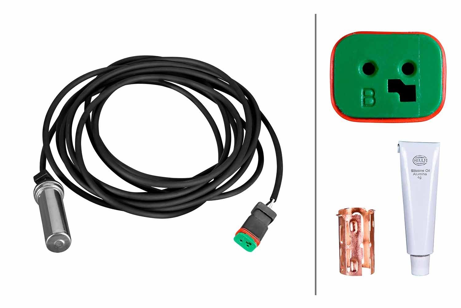 HELLA Sensor, ABS 6PU 230 052-371 Hjulhastighetsfoler HELLA Volvo V50 6PU 230 052-371