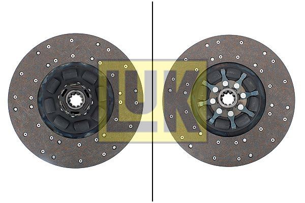 LuK Koblingsnav 333 0279 10 Koblingsnav LuK Mercedes-Benz 123-serie 333 0279 10