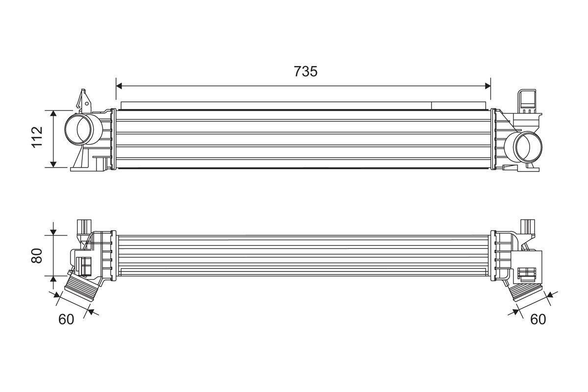 VALEO Vahejahuti 822945 822945 VALEO Intercooler Opel odav