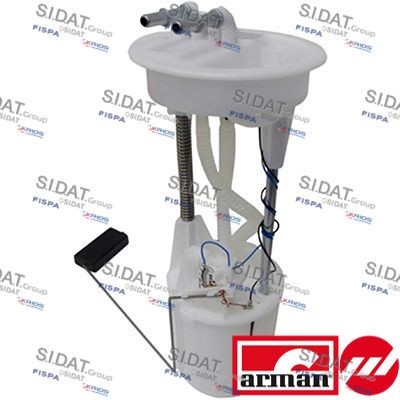 SIDAT Snímač rezervy paliva 71424AS 71424AS SIDAT Snímač hladiny paliva Audi lacné