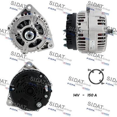 SIDAT Dynamo A12ML1438 A12ML1438 SIDAT Dynamo Smart billige