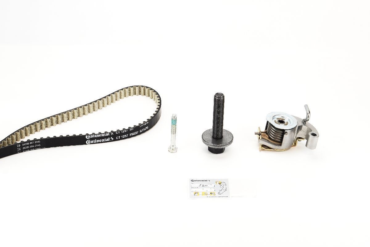 CONTITECH Timing belt kit CT1257K1 CONTITECH CT1257K1 Ford Focus IV HN timing belt replacement