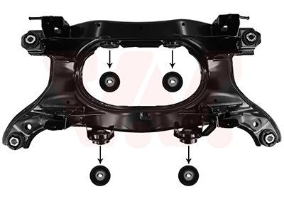 VAN WEZEL Σώμα άξονα 0250629 Σώμα άξονα Land Rover LJ, LT 0250629 VAN WEZEL