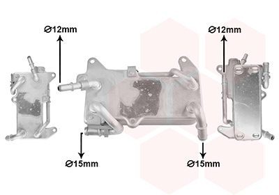 VAN WEZEL Radiador de óleo, caixa de velocidades automática 03013722 Radiador de óleo de caixa automática VAN WEZEL Seat EXEO 03013722