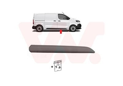 VAN WEZEL Pynte- / beskyttelsesliste, dør 0944404 VAN WEZEL 0944404 Pynte- / beskyttelsesliste, dør