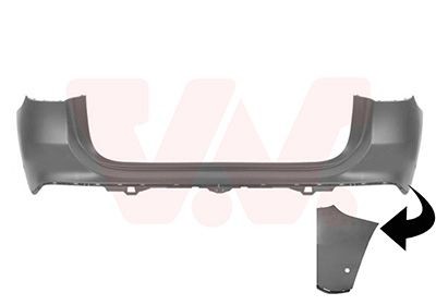Zadný nárazník VAN WEZEL 2960545 VAN WEZEL 2960545 Nárazník MERCEDES-BENZ GLA 2020