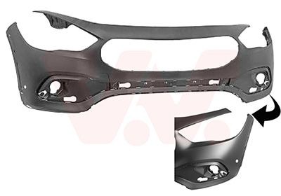 Stötfångare VAN WEZEL 2960575 VAN WEZEL 2960575 Stötfångare MERCEDES-BENZ GLA 2020