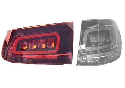 Tagatuli VAN WEZEL 2976924U VAN WEZEL 2976924U Tagatuli vasak tagumine Mercedes-Benz GLC 2020