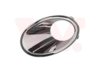 VAN WEZEL Plaat, bumper 3389585 VAN WEZEL 3389585 Plaat bumper Jaguar XF originele