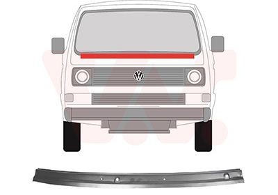 VAN WEZEL Tuulilasin kehys 5870100 VAN WEZEL 5870100 MITSUBISHI ASX Katto- / ovipilari- / kehykset halvat