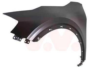 VAN WEZEL Spatbord 8396655 Kia CARENS Voorspatbord en achterspatbord VAN WEZEL 8396655
