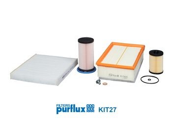 PURFLUX Σετ φίλτρων KIT27 PURFLUX KIT27 Σετ φίλτρων VW T Roc A11 τιμες