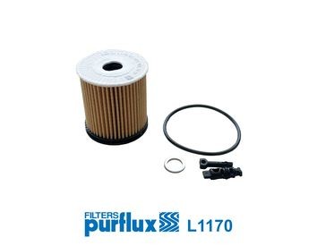 PURFLUX Oil filter L1170 L1170 PURFLUX oil filter KIA PRIDE