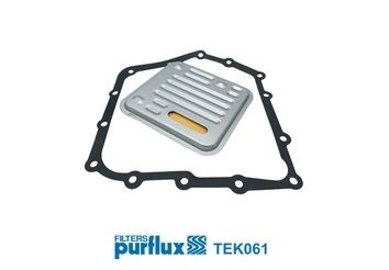 Sada hydraulického filtra automatickej prevodovky PURFLUX TEK061 PURFLUX TEK061 Hydraulický filter automatickej prevodovky CHRYSLER VOYAGER 2001