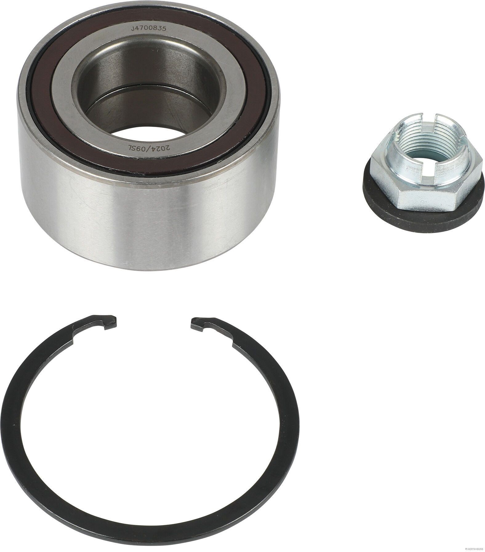 HERTH+BUSS JAKOPARTS Hjullager J4700835 Hjullagersett HERTH+BUSS JAKOPARTS Dacia DOKKER J4700835