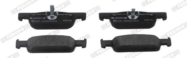 FERODO Pastilhas de travão FDB5558 FERODO Pastilhas de freio DACIA FDB5558
