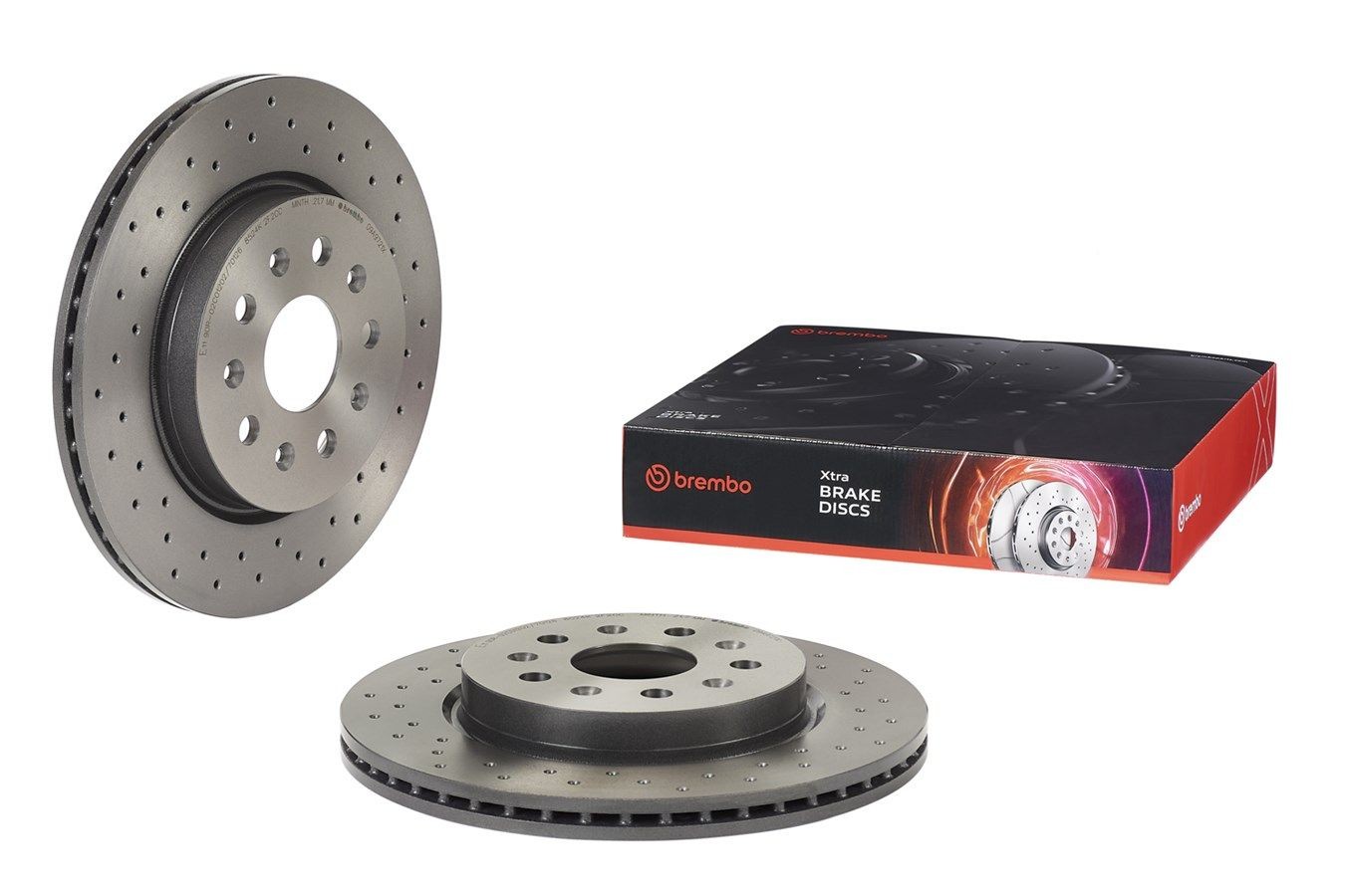 BREMBO Bremseskive 09.A972.1X BREMBO 09.A972.1X Bremseskive CHEVROLET Camaro VI Coupé 2.0 Turbo 238 hk 2022
