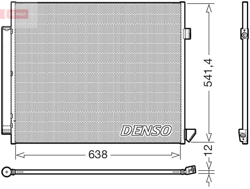 Kondenzátor klimatizácie DENSO DCN17066 DENSO DCN17066 Kondenzátor klimatizácie MERCEDES-BENZ Trieda G 2024