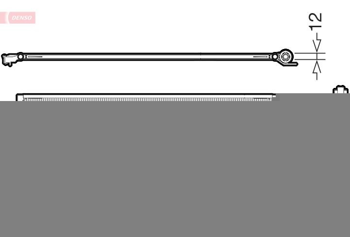 DENSO Kondensator, klimaanlegg DCN20052 Radiator AC DENSO Opel ZAFIRA DCN20052