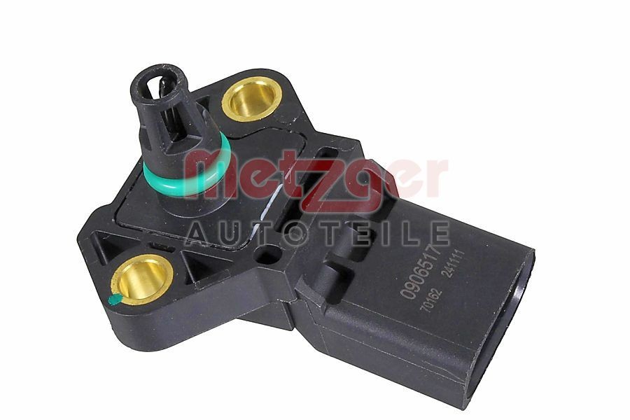 Tunnistin, ahtopaine METZGER 0906517 METZGER 0906517: MAP-tunnistin Volkswagen JETTA 2018