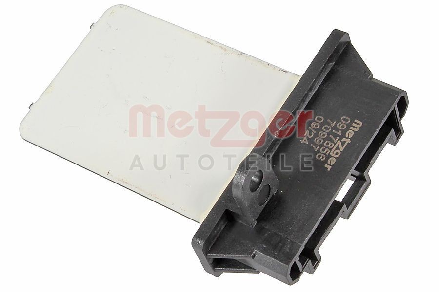 Motstand, kupévifte METZGER 0917856 METZGER 0917856 Motstand kupevifte NISSAN TIIDA 2019