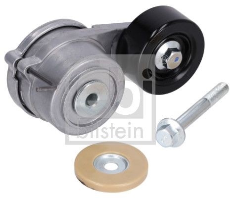 Belt Tensioner, v-ribbed belt FEBI BILSTEIN 195038 FEBI BILSTEIN 195038 Hyundai ix35 2017 Fan belt tensioner price