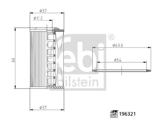 Hydraulikfilter, automatisk gearkasse FEBI BILSTEIN 196321 FEBI BILSTEIN 196321: Automatfilter Nissan X-TRAIL 2018