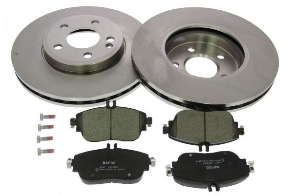 MAPCO Sada bŕzd, Kotúčová brzda 47068 MAPCO 47068 originálne Sada bŕzd Trieda B (W246, W242) cena