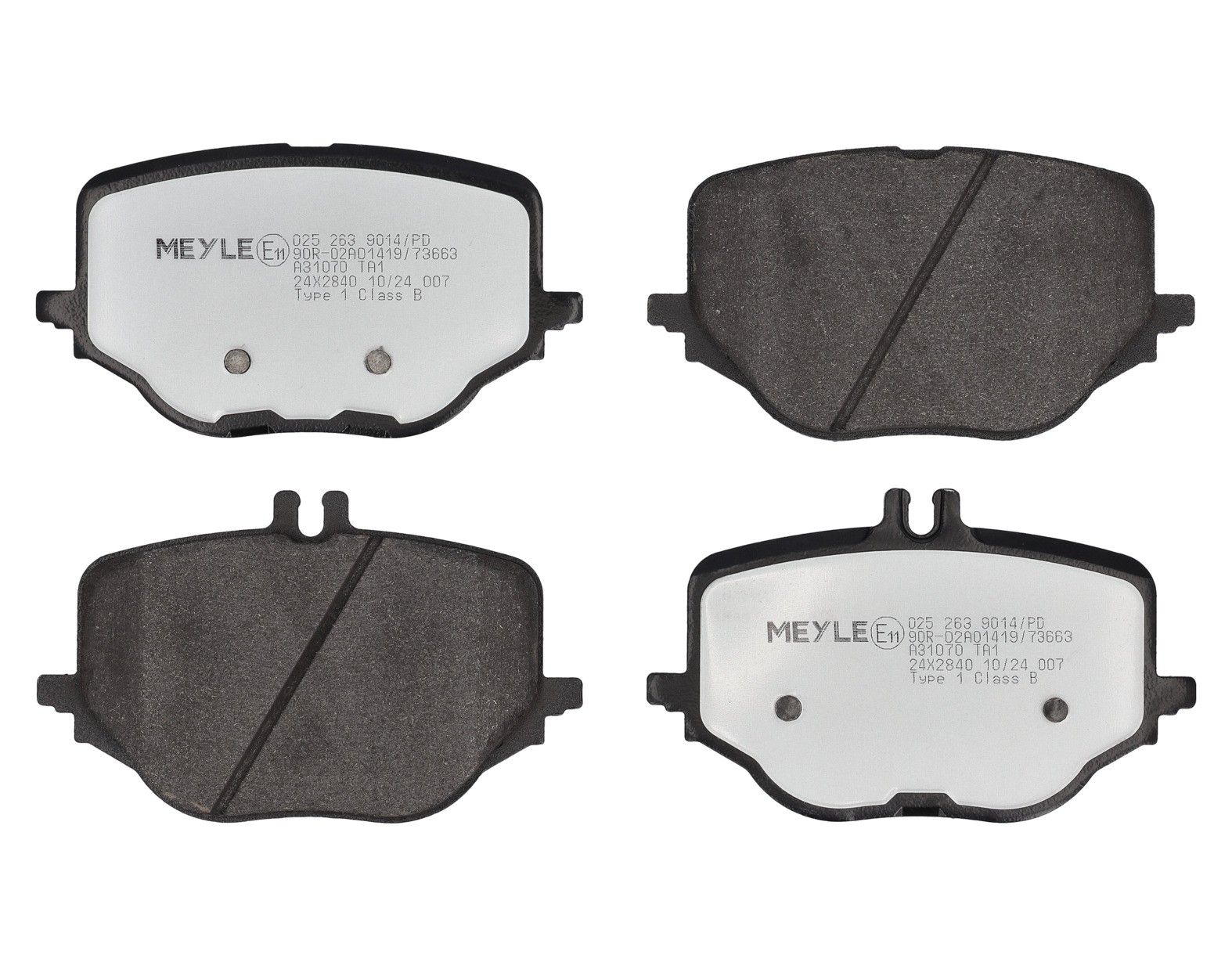 Bremžu kluči MEYLE 025 263 9014/PD MEYLE 025 263 9014/PD: Bremžu uzliku kompl., disku bremzes Mercedes S Klase 2023