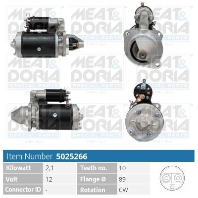 MEAT & DORIA Motorino avviamento 5025266 5025266 costo Motorino avviamento MEAT & DORIA NISSAN NOTE