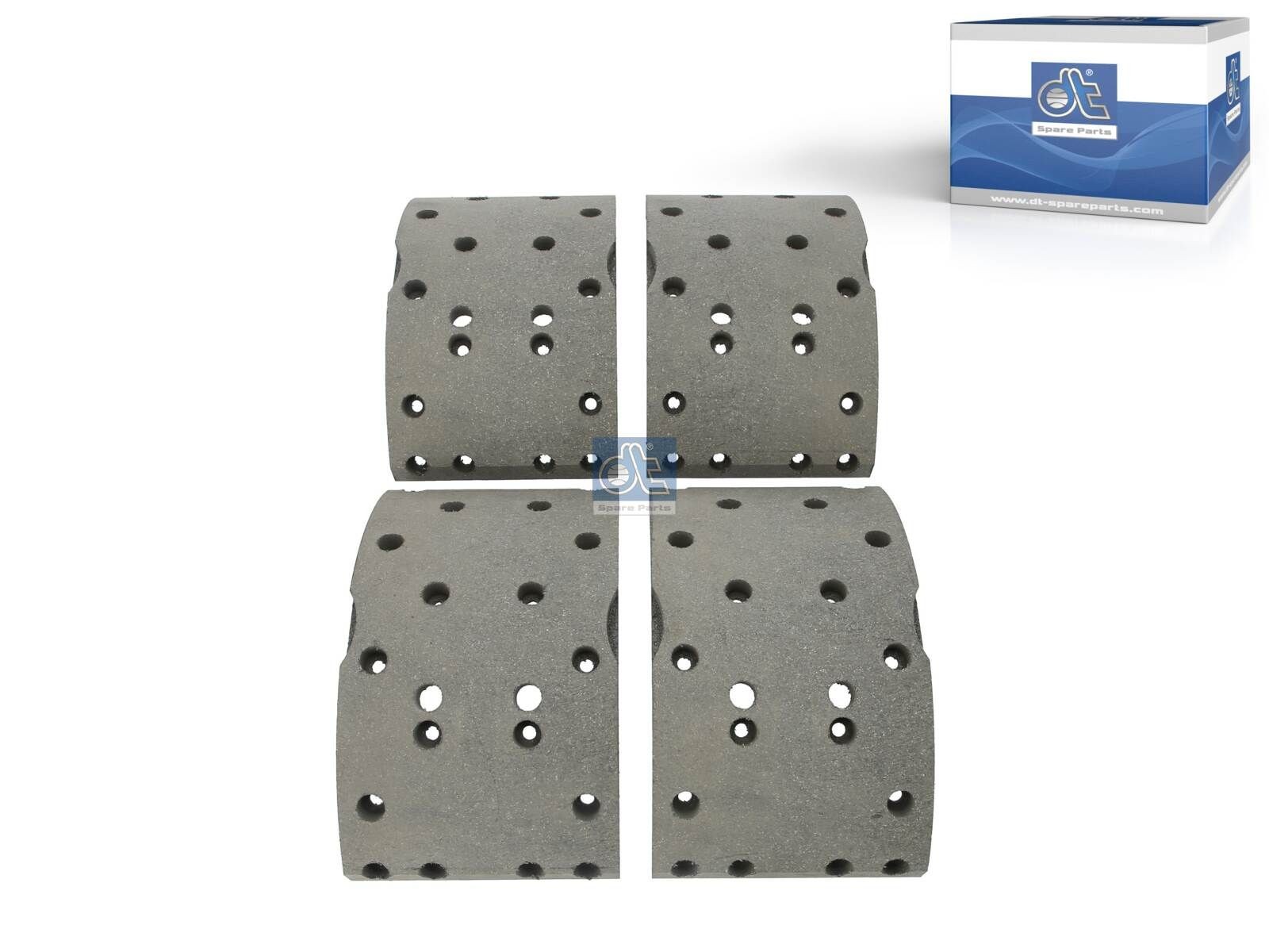 DT Spare Parts Bremsesko sett 7.92421 Håndbrekksko DT Spare Parts B-Serie 7.92421 billige