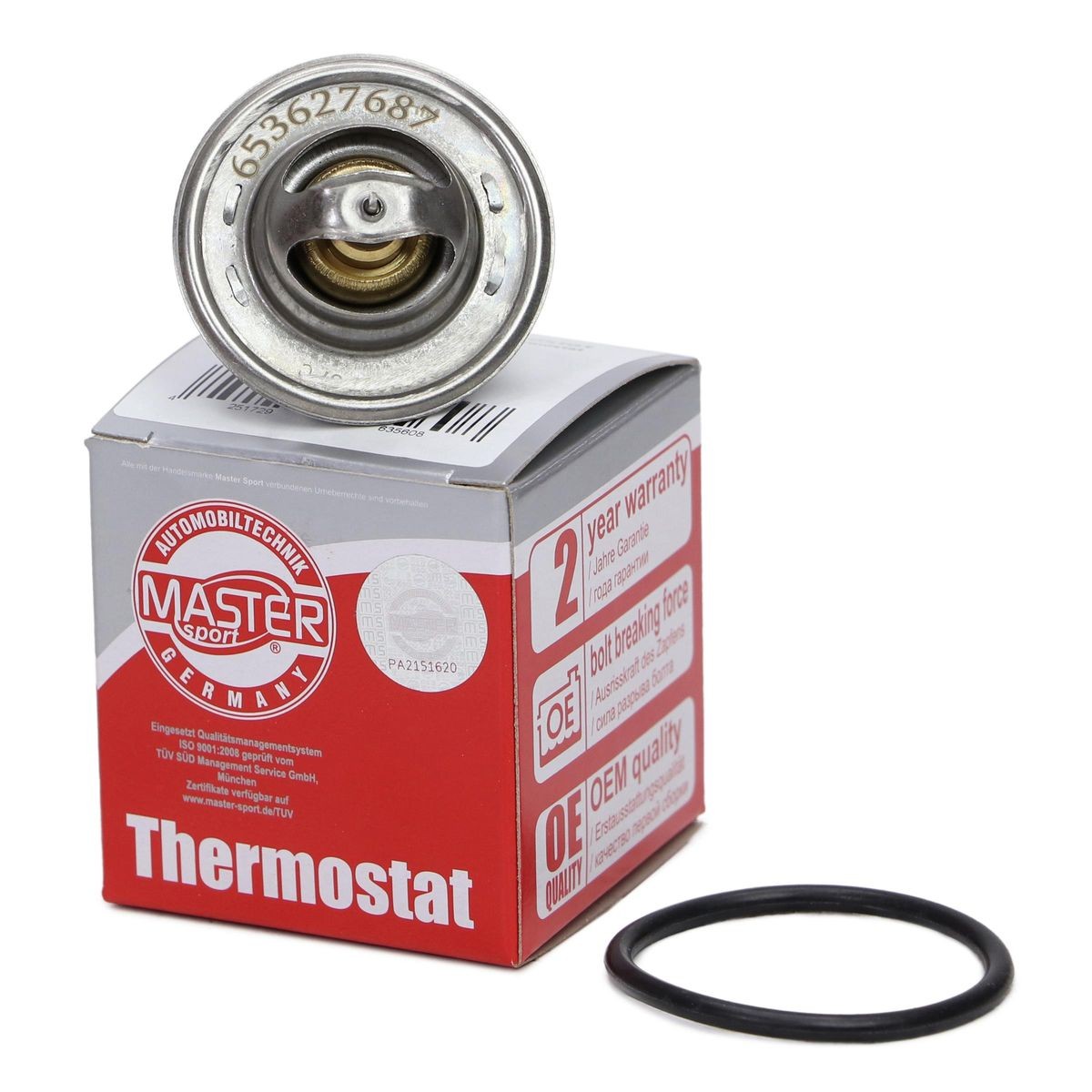 MASTER-SPORT Thermostaat, koelvloeistof 653627687 Thermostaat, koelvloeistof MASTER-SPORT AUDI 653627687