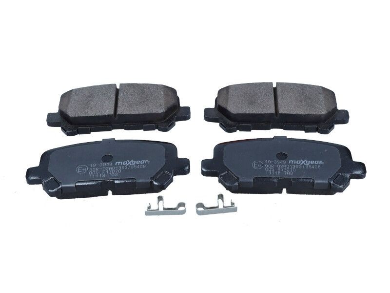MAXGEAR Brake pad set 19-3949 MAXGEAR 19-3949 Brake pad set ACURA MDX (YD2) 3.7 AWD 309 hp 2011