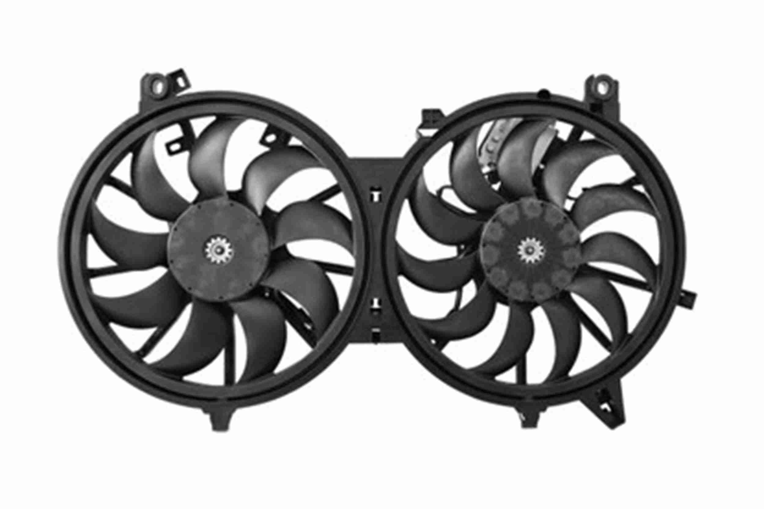ACKOJA Ventilátor chladenia motora A38-01-0009 A38-01-0009 Ventilátor chladiča RENAULT MODUS ACKOJA