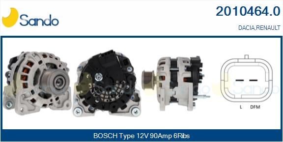 SANDO Alternateur 2010464.0 SANDO Dynamo DACIA 2010464.0